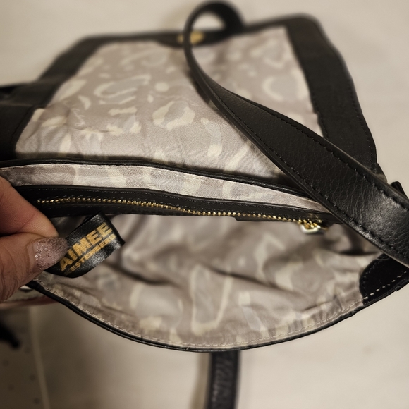 $168 genuine leather Sorrento mini crossbody vanilla snake Aimee kestenberg - Picture 7 of 16